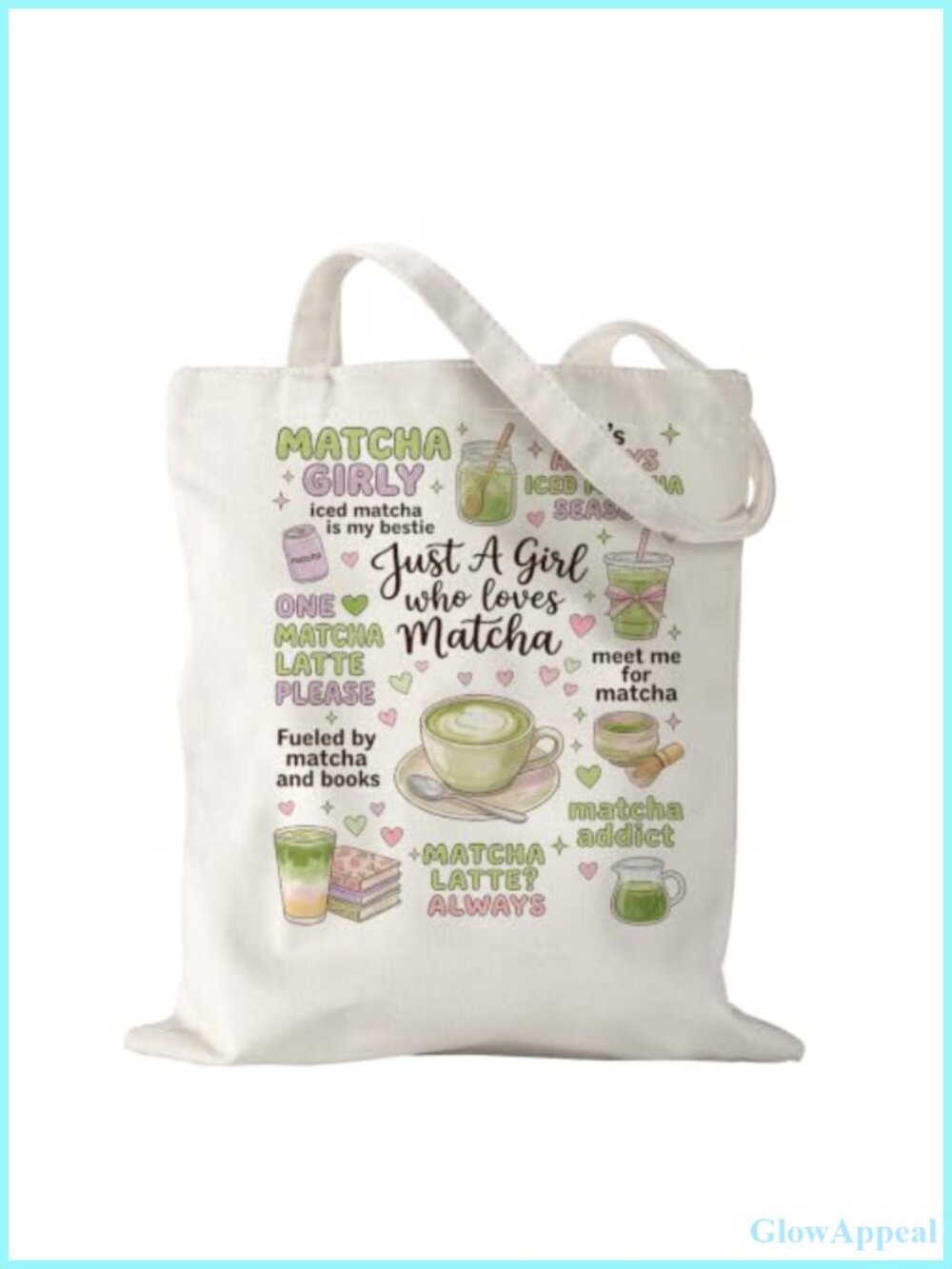 Canvas Tote Bag Reusable Polyester Cotton Women's Handbag